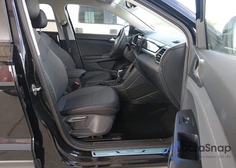 2025 Volkswagen Taos 1.5T Se Black z USA, uszkodzony, nr VIN 3VV3C7B27SM008089